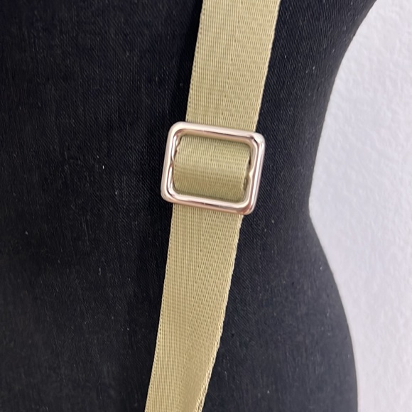 Coach Nylon Army Green Sage Crossbody Bag - Picture 5 of 10